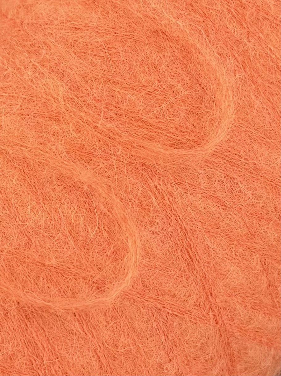 Zimpfer Wolle Selezione – Brushed-Garn aus Baby Yak und Kaschmir 360 m / 100 g col. Korall-Apricot